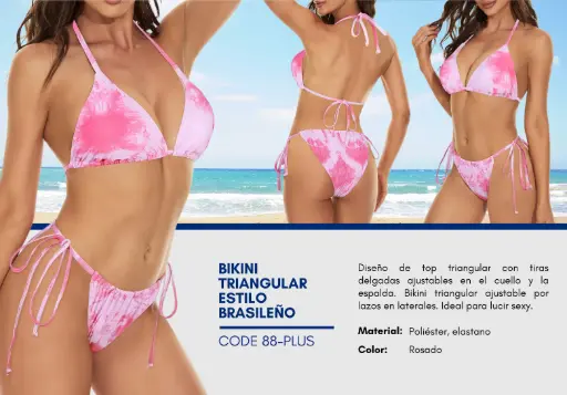 [Traje de Baño Para Mujer PLUS Elite Swim PLUS-88] Traje de Baño Para Mujer PLUS Elite Swim PLUS-88